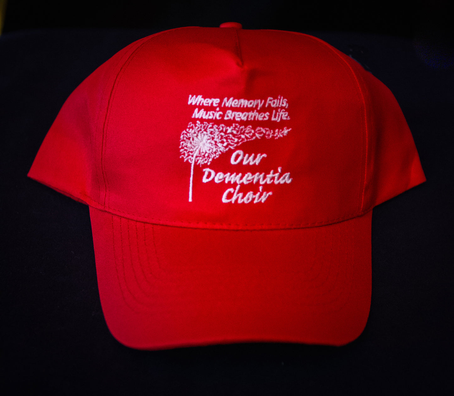 Red Baseball Cap with ODC motto